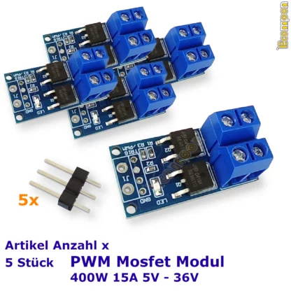 400w-pwm-mosfet-modul-zur-regelung-von-verbrauchern-bis-15a-dauerstrom-und-35v-maximaler-spannung-mit-2-d4184-mosfets-5d41-stueck