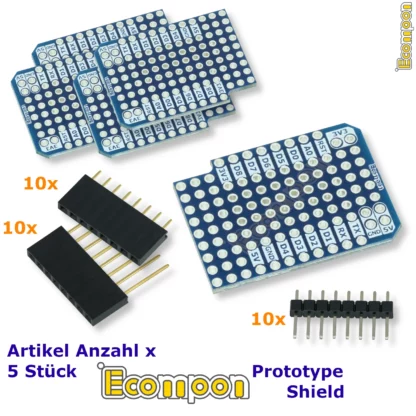 ecompon-prototype-shield-fuer-wemos-boards-wie-wemos-d1-mini-5-stueck