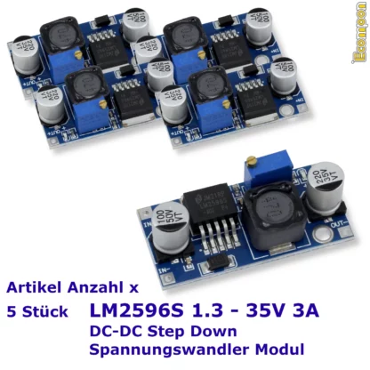 lm2596s-3v-30v-zu-1.3-28v-3a-dc-dc-spannungswandler-step-down-converter-modul-5-stueck