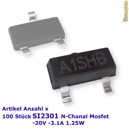 si2301ds-20v-31a-125w-p-channel-mosfet-im-sot-23-3-gehaeuse-100-stueck