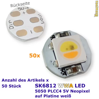 sk6812-adressierbare-5050-plcc4-wwa-led-5v-auf-einem-pcb-platine-weiss-neopixel-50-stueck