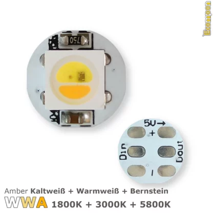 sk6812-adressierbare-5050-plcc4-wwa-led-5v-auf-einem-pcb-platine-weiss-neopixel-oben