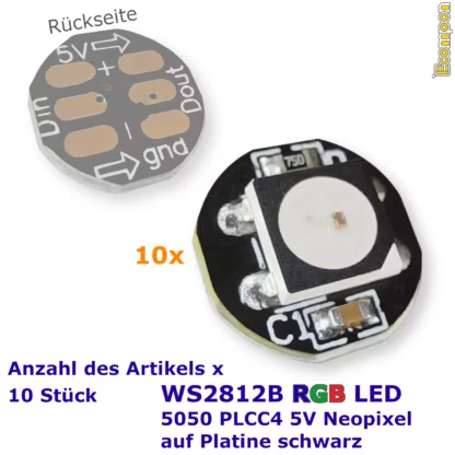 ws2812b-adressierbare-5050-rgb-led-auf-einem-pcb-platine-schwarz-neopixel-10-stueck