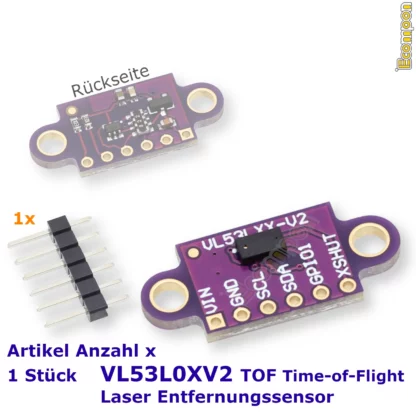 vl53l0xv2-entfernungsmesser-modul-lila-1-stueck